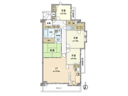 間取図(平面図)