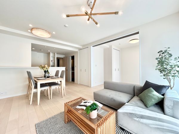 シティテラス横浜仲町台壱番館 リビング