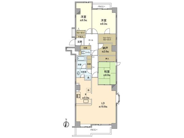 港北ファミールハイツ 10号棟 間取図(平面図) 港北ファミールハイツ 10号棟 間取図(平面図)
