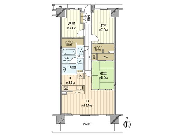 間取図(平面図)
