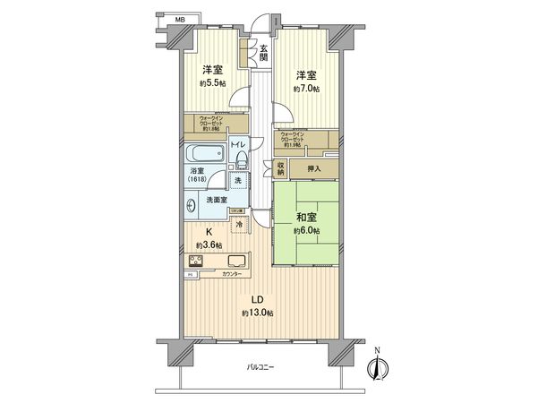 間取図(平面図)