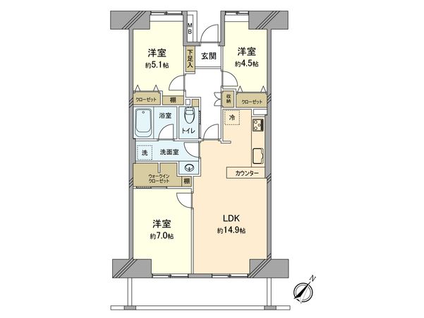 間取図(平面図)