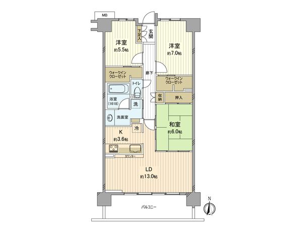 シーズンプレイス C棟 間取図(平面図) シーズンプレイス C棟 間取図(平面図)