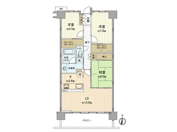 シーズンプレイス C棟 間取図(平面図) シーズンプレイス C棟 間取図(平面図)