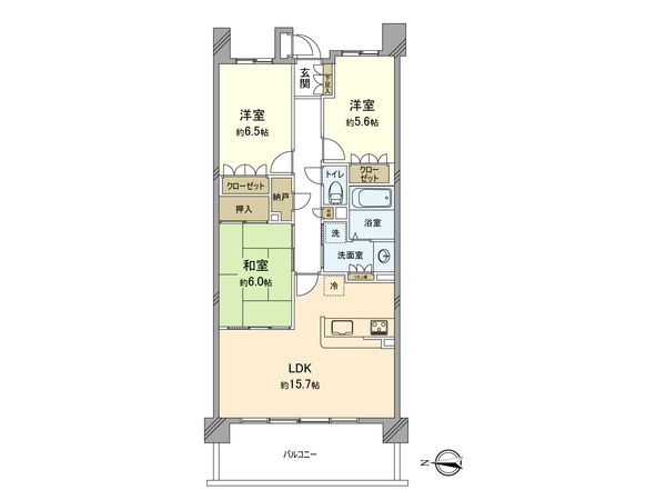 ヴィスタシア港北の丘 間取図(平面図) 間取図(平面図)