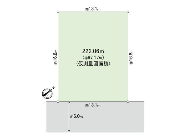 習志野市香澄5丁目 土地 区画図 習志野市香澄5丁目 土地 区画図