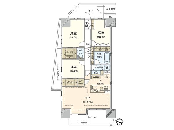 間取図(平面図)
