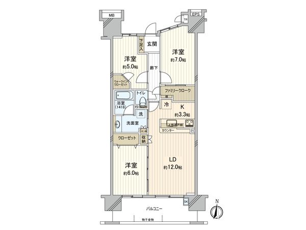 間取図(平面図)
