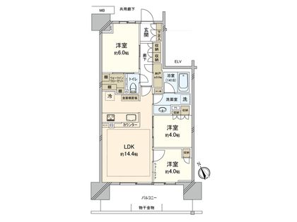 間取図(平面図)