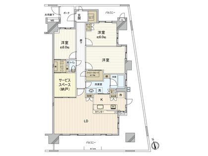 間取図(平面図)