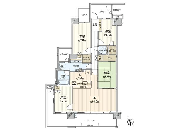 グランドホライゾン・トーキョーベイ 間取図(平面図) グランドホライゾン・トーキョーベイ 間取図(平面図)