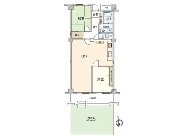 船橋ファミリータウン 間取図(平面図)
