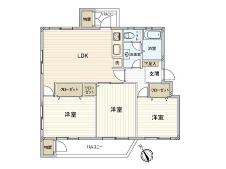 間取図(平面図)