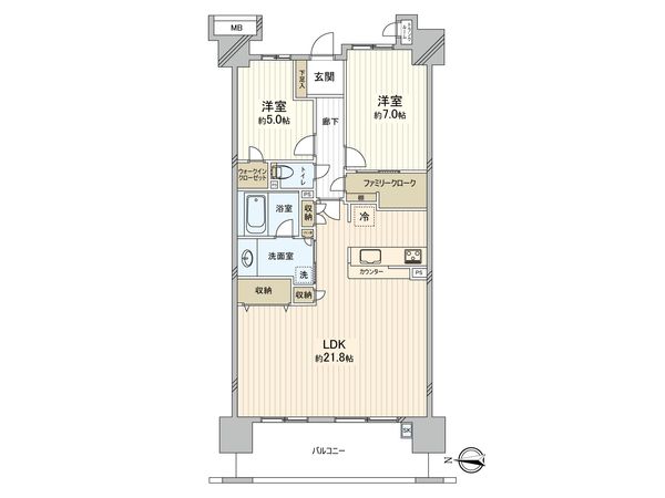 間取図(平面図)