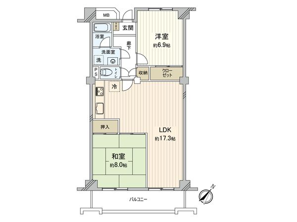 船橋ファミリータウン 間取図(平面図) 船橋ファミリータウン 間取図(平面図)