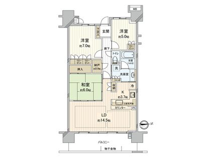 間取図(平面図)