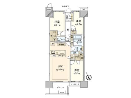 間取図(平面図)