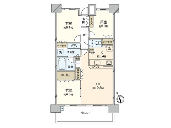 パークホームズ船橋リフレージ 間取図(平面図) パークホームズ船橋リフレージ 間取図(平面図)