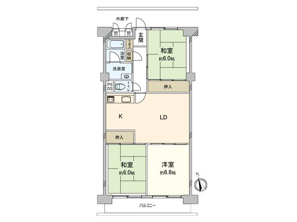 新松戸西パークハウス 間取図(平面図) 新松戸西パークハウス 間取図(平面図)
