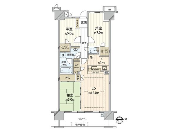間取図(平面図)