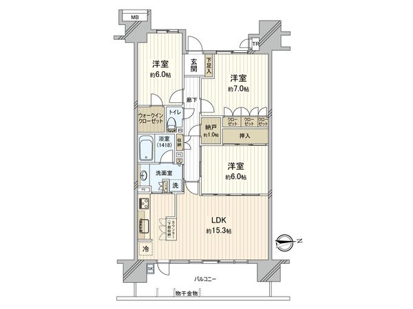 間取図(平面図)