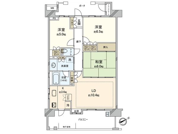 間取図(平面図)
