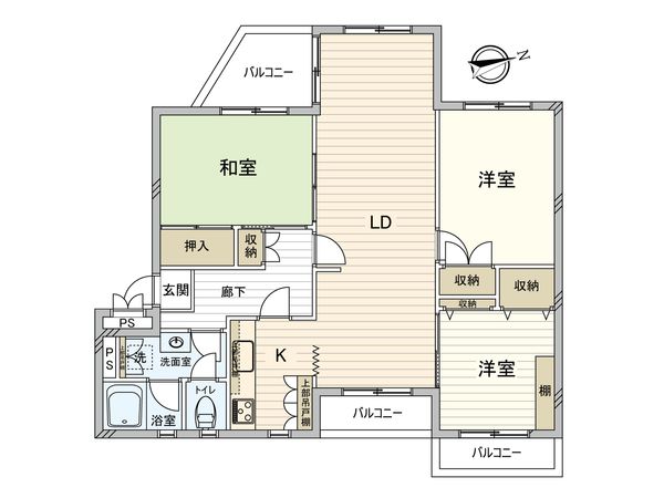 秋津第一団地 間取図(平面図) 秋津第一団地 間取図(平面図)
