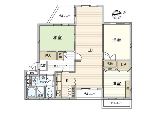 秋津第一団地 間取図(平面図) 秋津第一団地 間取図(平面図)