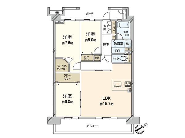 間取図(平面図)