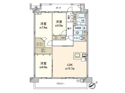 間取図(平面図)