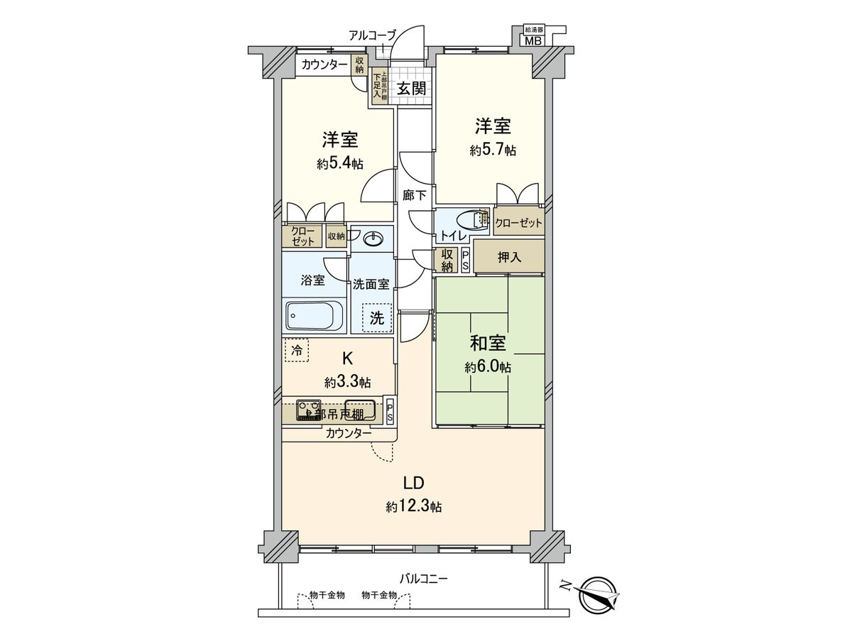 間取図(平面図)