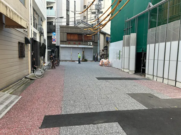 前面道路