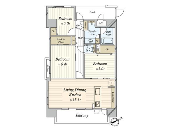 マイキャッスルリバーフロントタワー銀座東 間取図(平面図) マイキャッスルリバーフロントタワー銀座東 間取図(平面図)