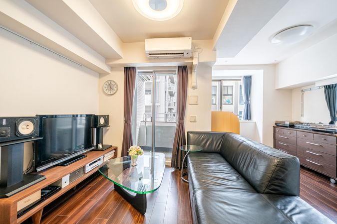 プレミスト日本橋浜町リデアル リビング