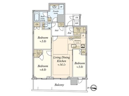 間取図(平面図)
