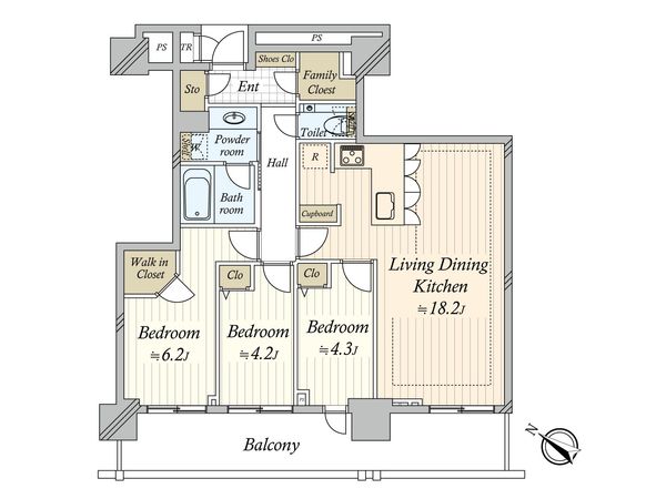 間取図(平面図)