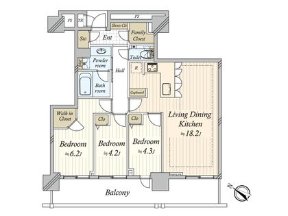 間取図(平面図)