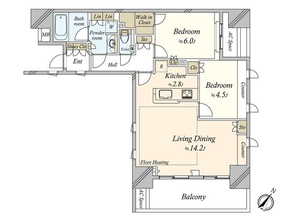 間取図(平面図)