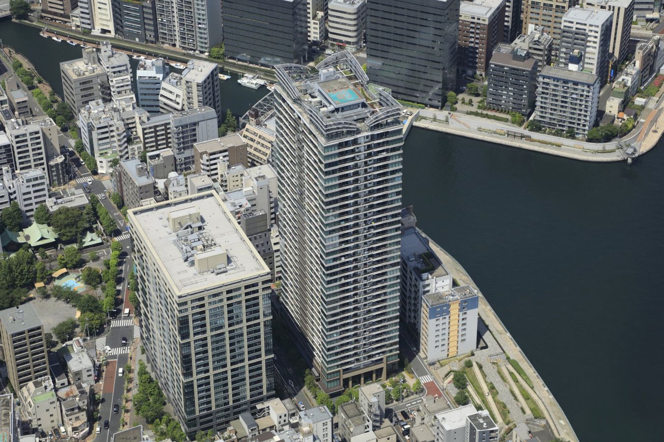 パークシティ中央湊 ザタワー 外観 外観