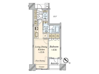 間取図(平面図)
