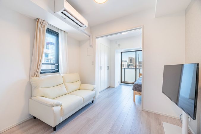 パークリュクス神田多町 リビング