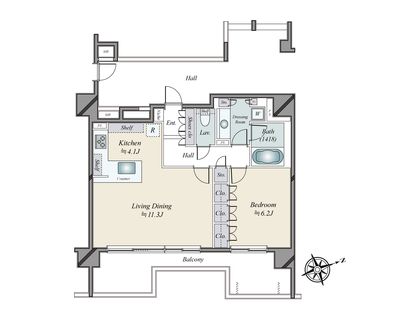 間取図(平面図)