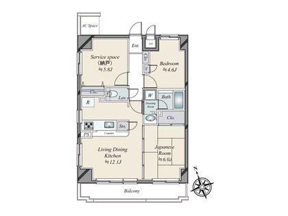 間取図(平面図)