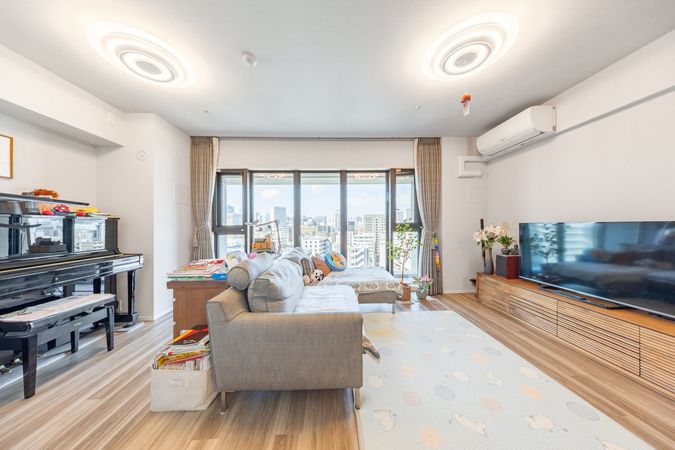 シティタワー銀座東 リビング