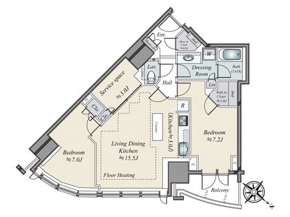 間取図(平面図)