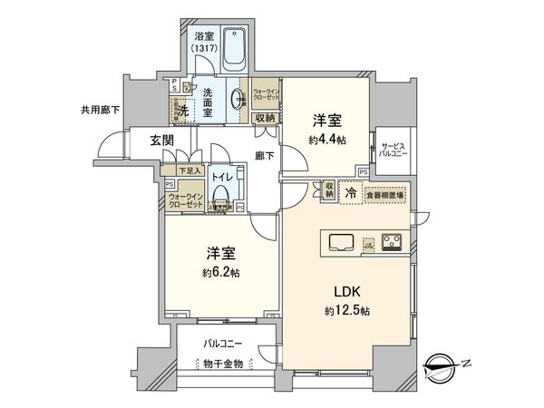 クラッシィハウス神田美土代町 間取図(平面図) クラッシィハウス神田美土代町 間取図(平面図)