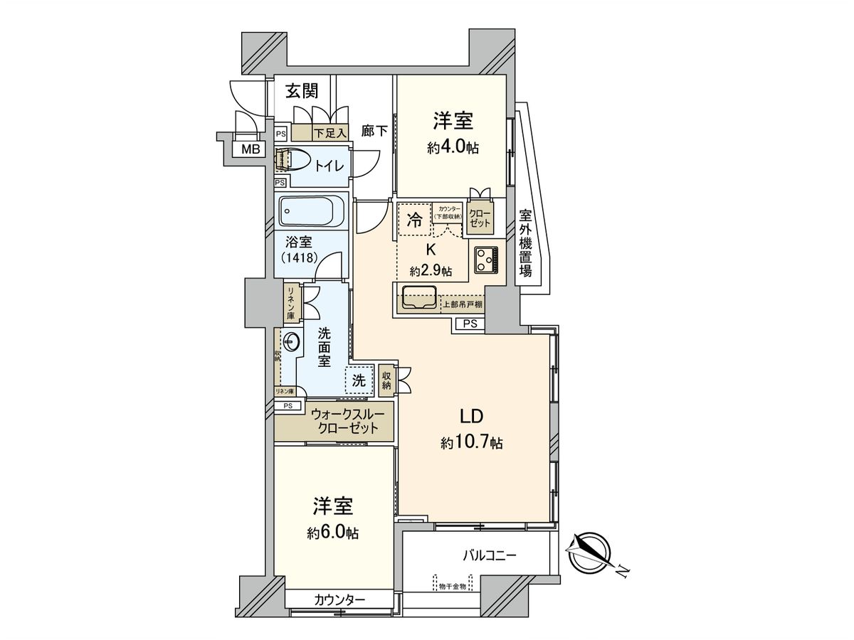 間取図(平面図)