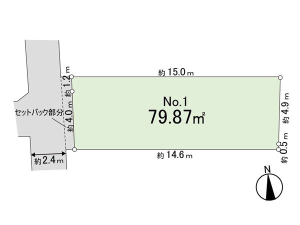 東京都目黒区駒場1丁目 間取図(平面図)