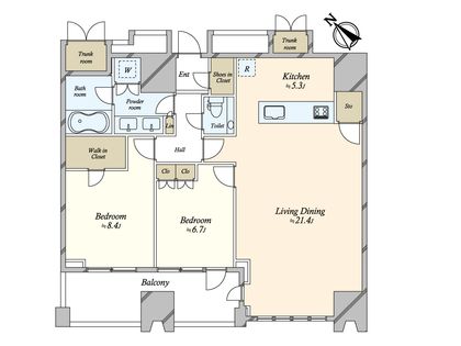 間取図(平面図)
