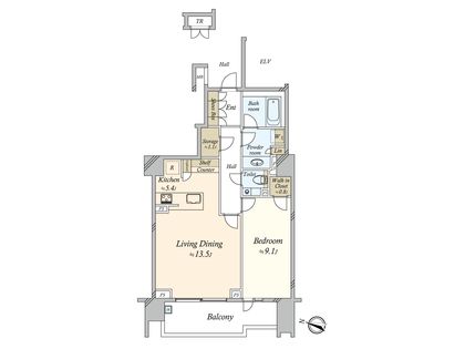 間取図(平面図)